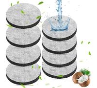 Confezione da 8 filtri per acqua MicroDisc per bottiglie Brita Fill & Go, dischi filtro dell'acqua riduce PFAS, cloro, microparticelle e altre impurità nell'acqua potabile