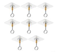 Confezione da 8 ganci per appendere piccole piante lanterne e gioielli, design compatto per ottimizzare lo spazio e uso domestico