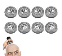 Confezione da 8 lame di ricambio compatibili con rasoio Skull per testine di rasoio Pitbull Gold PRO/Pitbull Platinum Pro