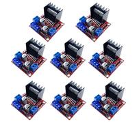 Confezione da 8 moduli L298N per controllo motore passo-passo DC Dual H-Bridge e unità per Arduino Smart Car Power compatibile con Arduino UNO Mega R3 Mega2560 (8)