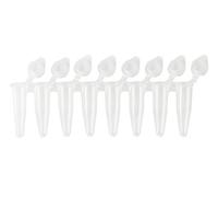 Confezione da 8 Neolab 7 5209 PCR strips Disply/mobile per TV posteriore standard Profile Single Hung, 0.2 ml, con coperchio, trasparente (confezione da 120)