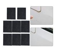 Confezione da 8 panni per la rimozione dei graffi dell'auto Nano Sparkle, per riparazione e lucidatura della vernice universale, per segni di superficie, graffi e tracce di levigatura, colore nero, 20