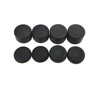 Confezione da 8 pezzi di manopole per joystick per controller analogico, antiscivolo, per PS4, PS3, Xbox 360, Wii U, PS2, colore: nero