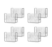 Confezione da 8 Protezioni per Copertura Sedia da Salone, Copri Schienale p5655