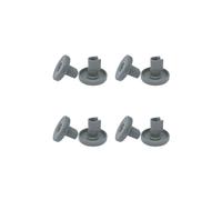 Confezione da 8 rotelle per cestello lavastoviglie, grigio scuro, 40 mm