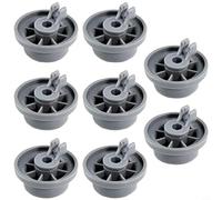 Confezione da 8 rotoli di ricambio per Kenmore per Bosch Parte 165314 420198, struttura in plastica grigia, facile da montare, accessori di riparazione (8)