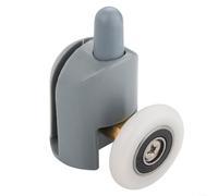 Confezione da 8 rulli per porte della doccia in vetro con copertura in plastica e design a vite per uno scorrimento stabile e silenzioso