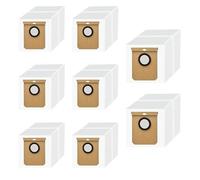 Confezione da 8 sacchetti compatibili con Eufy L50 SES, L60 SES, per Conga Home 10000, 8090 Ultra, 9090 AI, compatibili con Haier H9 + ricambio per aspirapolvere