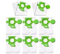 Confezione da 8 sacchetti per aspirapolvere 7029ER Filterbox di ricambio per aspirapolvere Sebo Felix 1/2 Premium/4 Kombi Filterbox per aspirapolvere verticale Windsor Axcess 30,5 cm 38,1 cm n