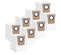 Confezione da 8 sacchetti per aspirapolvere Xiaomi Robot Vacuum H40 OV51, pezzi di ricambio con capacità 3,5 l, filtro ultra fine in tessuto non tessuto, 99,97%, scarico automatico, antistrappo