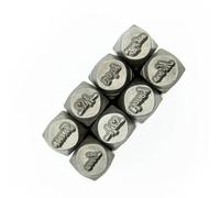Confezione da 8 scalpelli professionali per intaglio gioielli, in metallo, strumento per la creazione di gioielli e texturing, attrezzature per gioielli