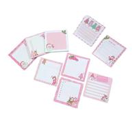 Confezione Da 9 Materassi Riciclabili Per Appunti Collosi A Tema Natalizio Con Set Taccuini A Tema Festivo Per L'organizzazione Istruzione Domiciliare Ufficio Trecento Celebrativo