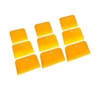 Confezione da 9 raschietti da 10,2 cm e 15,2 cm per riempire la carrozzeria dell'auto, materiali in polipropilene resistente, bordi flessibili, design per avvolgere l'auto