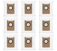 Confezione da 9 sacchetti di ricambio compatibili con Eufy C28 Omni, E28 Omni, E25 E20 Robot Vacuum, 3L di grande capacità, 4 strati, ispessiti, resistenti agli strappi, usa e getta