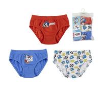 Confezione da Boxer Singolo Jersey 3 Pezzi Sonic Bambino - Confezione da Boxer Singolo Jersey 3 Pezzi Sonic Morbidi e Confortevoli, Multicolore, 6-8 Anni