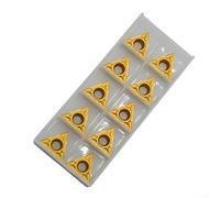 Confezione da dieci inserti in carburo ad alte prestazioni, compatibili con CNC, modello TCMT32 51 TCMT 16T304 US735