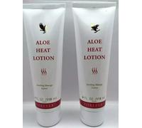 (Confezione da due) Forever Living Aloe Heat Lotion For All Tyap Pain 4 once ...