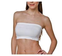 Confezione da N. 2 Fascia Donna in Seamless Senza Cuciture Bellissima in Microfibra Elasticizzata. Prodotto Made in Italy. Disponibile nei Colori Bianco, Nero, Blu e Naturale.