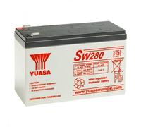 Confezione da n.8 Batterie al PB Ermetico YUASA SW280 Long Life per UPS