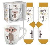 Confezione da tazza in ceramica da 315 ml e calzini in cotone a tema Piramide di Harry Potter