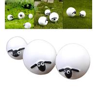 Confezione Decorazione Pecore Resina Miniatura 15PCS Animale Muschio Paesaggio O