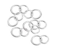 Confezione di 10 coriandoli a forma di pesce di Gesù, Ichthys, croce di pesce cristo, perline per piccioni del Santo Graal, per battesimo, prima comunione, baby shower (anelli-S)