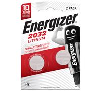 Confezione di 2 batterie Energizer Litio CR2032