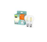 Confezione di 2 lampadine connesse Ledvance Smart variabile Filament Chiara E27 60W Trasparente - Nouvo