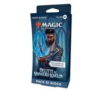 Confezione di 3 buste di gioco di Magic: The Gathering Delitti al Maniero Karlov (42 carte di Magic) (versione italiana)