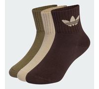 CONFEZIONE DI 3 PAIA DI CALZINI A METÀ CAVIGLIA PER BAMBINI E BAMBINE Stone Khaki / Olive Strata / Aurora Coffee 16-18