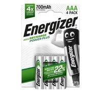 Confezione di 4 batterie ricaricabili Energizer AAA 700mAh