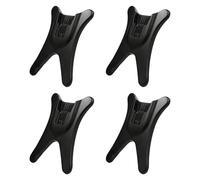 Confezione di 4 supporti professionali per fotocamera Speedlight da 1/4 di pollice per treppiedi con filettatura Speedlight Base per 580EX/550EX treppiede con filettatura