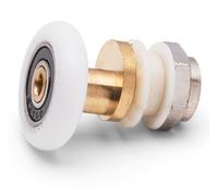 Confezione Di 4 X Doccia Porta Rulli / Runners / Ruota 19, 23, 25 E 27mm D.K041