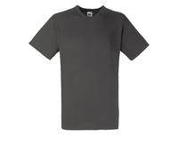 Confezione Di 5 Fruit of The Loom Valueweight T-Shirt Scollo V Basic Tinta unita