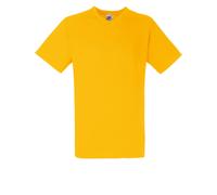 Confezione Di 5 Fruit of The Loom Valueweight T-Shirt Scollo V Basic Tinta unita