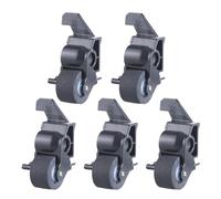 Confezione di 5 pulegge cuscinetto ruota videoregistratore rullo cassetta ponte ruota puleggia 10 mm diametro ruote puleggia