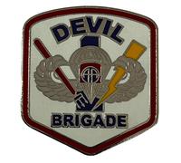 Confezione Di 50 101st Diavolo Brigade Moto Cappello Spilla da Bavero M-179