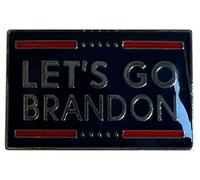 Confezione Di 50 Let's Go Brandon Patriottico Moto Cappello Spilla da Bavero