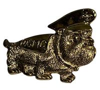Confezione Di 50 Usmc Marine Corps Bulldog Moto Cappello Spilla da Bavero MX-403