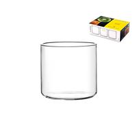 H&H Set 6 Bicchieri Vino Fusion in Borosilicato 30cl - trasparente vetro 1961125