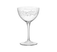 Confezione di 6 calici con decoro Liberty Martini