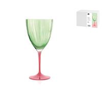 Confezione di 6 calici modello Kate acqua della marca Bohemia di cl 40 di colore