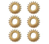 Confezione di 6 Esagonali Tuning Gears Esagonale Chitarra Parte Per Classica Scatole In Ferro Costruzione Non Slip Design Parti