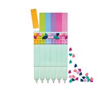 iQ LEGO DOTS 6-pack marker set, kit di artigianato fai-da-te per bambini, crea un ottimo giorno per bambini che amano i giocattoli creativi e fatti in casa.