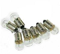 Confezione Di 7 Lampadine Per Indicatore Di Direzione Speedo Meter 12 Volt 3.4W