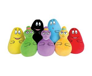 Confezione di 7 peluche - BARBAPAPA - JEMINI - 28 cm - Nouvo