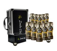 Confezione di 8 Trigger + 10 getti di scena argentati 2 m 50s | Kit di tiro a distanza con telecomandi senza fili - ideale per matrimoni e feste Zenda Club®