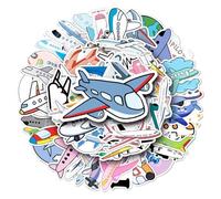 Confezione di adesivi in vinile con graffiti da viaggio, 50 pezzi, per laptop, bottiglia d'acqua, valigia, skateboard, diario, per adolescenti