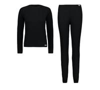 CMP - Women's Set (Sweat And Pant) Warm - Intimo sintetico 40 nero