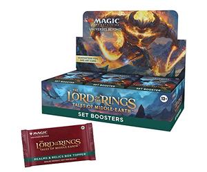 Confezione di buste dell’espansione di Magic: The Gathering Il Signore degli Anelli: Racconti della Terra di Mezzo: 30 buste (360 carte di Magic) (Versione Inglese)